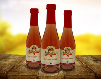 Erdbeer-Secco Piccolo